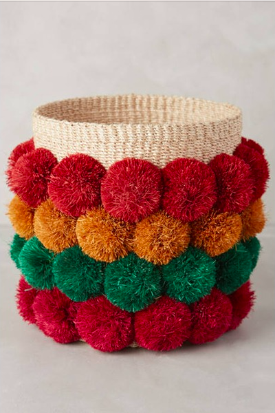 Schale mit PomPoms, Orientalische Schale