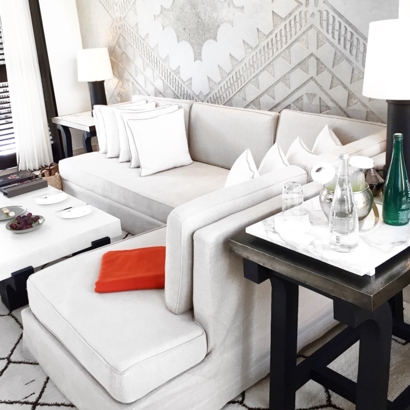 Wohnzimmer im Hotel la Mamounia