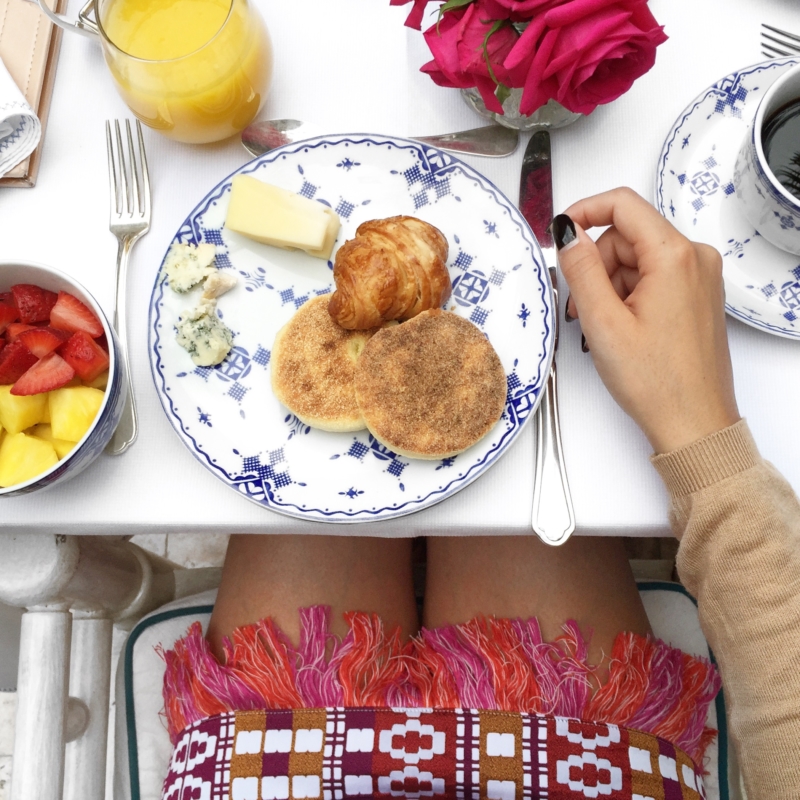 Frühstück im Hotel Mamounia
