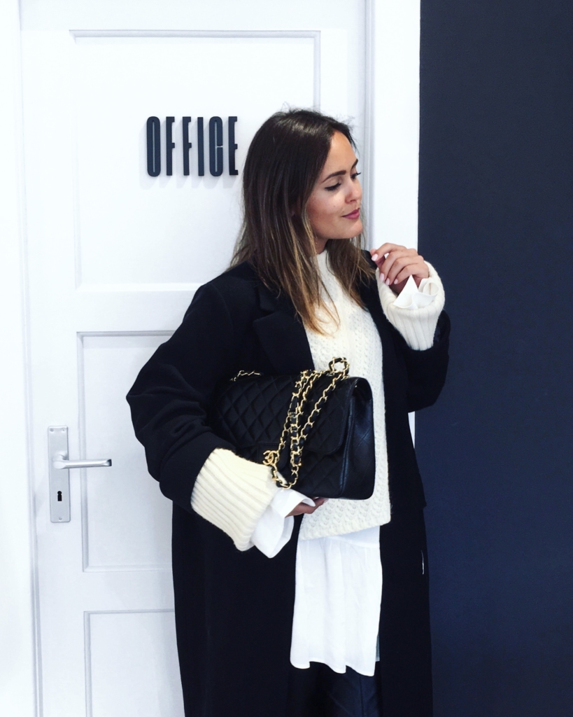 business look schwarz und weiß