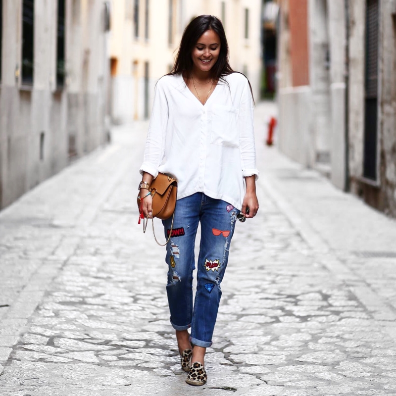 patches jeans
