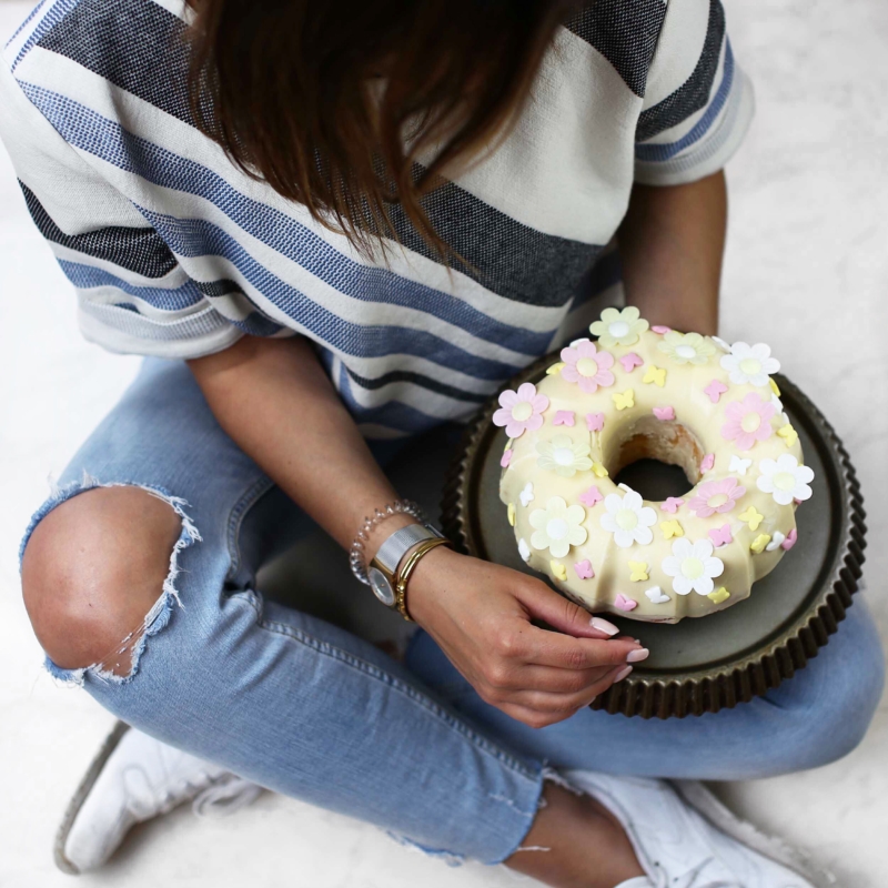 kuchen blumen dekor