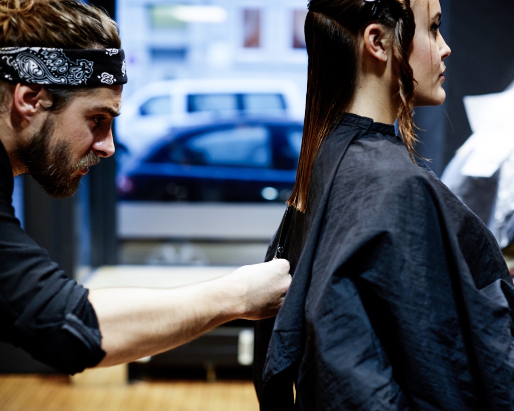 Korrekturschnitt nach waschen