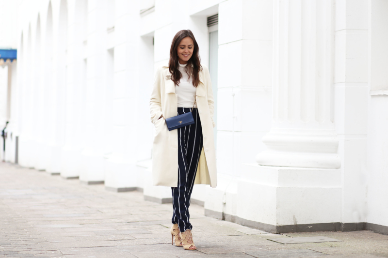 weißer Coat: Sisley