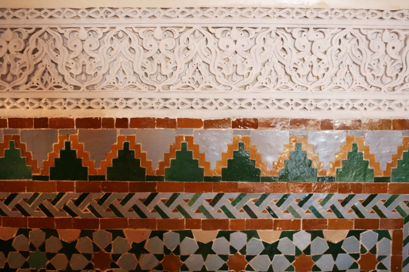 HOTEL LA MAMOUNIA, MARRAKECH, arabische Ornamente