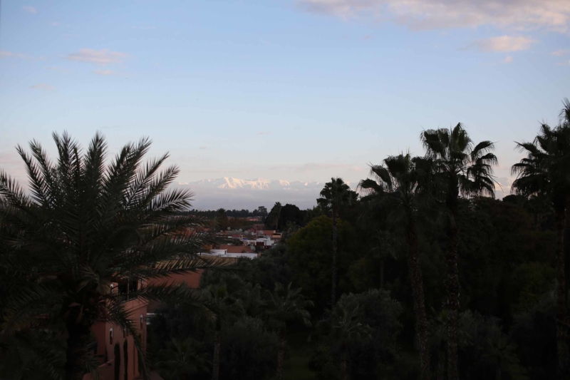 Ausblick vom Hotel la Mamounia