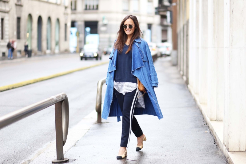 denim coat